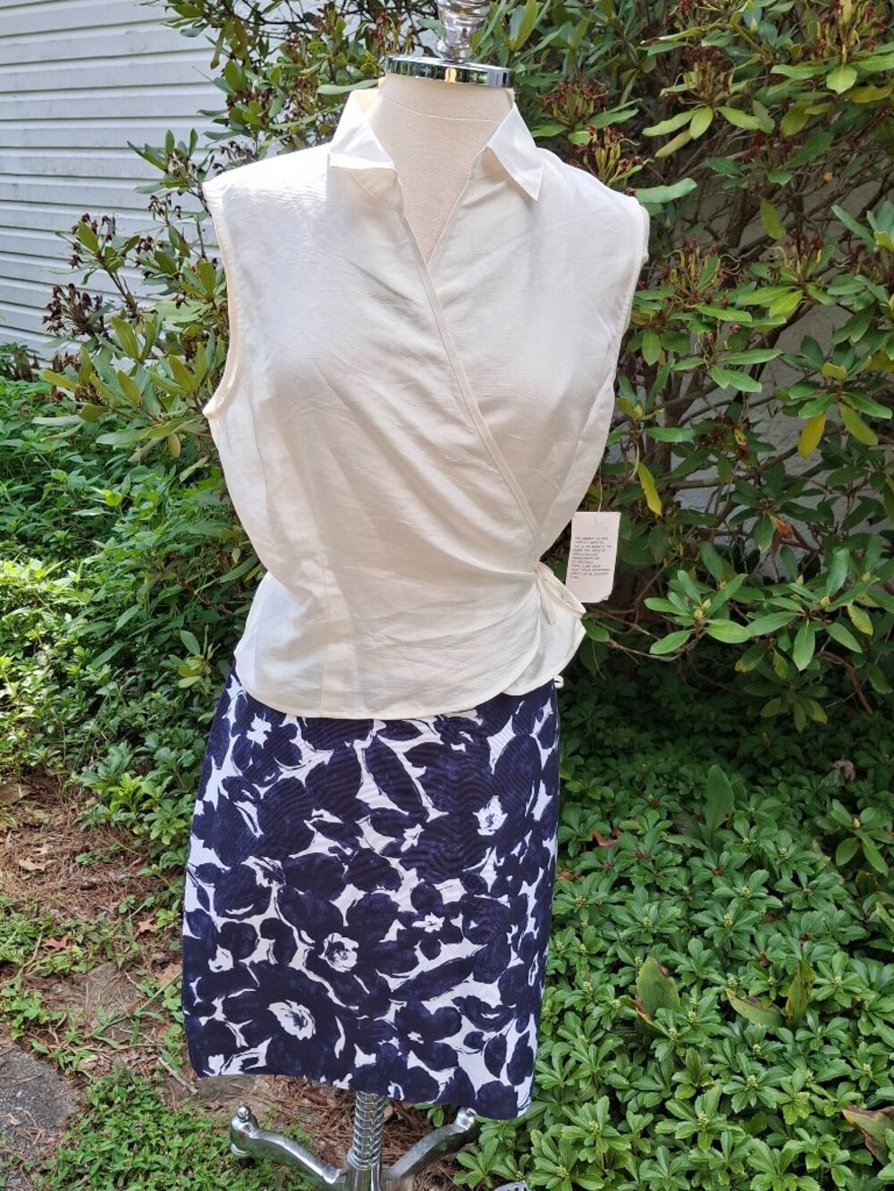 Choice OF: Size 16 Jones NY Skirt OR Finity Sz 14 Silk Wrap Top